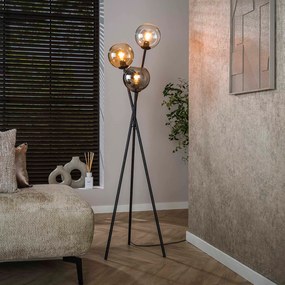 Vloerlamp Met Glazen Bollen