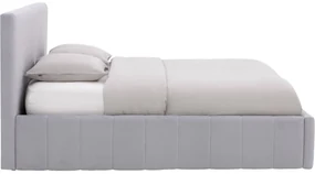Goossens Bedframe Carte, 180 x 200 cm met storage, met 2x lattenbodem