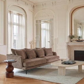 3- of 4-zitsbank in fluweelmix, MODERNISTE, ontwerp Emmanuel Gallina