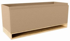 Mondiaz FLOTT wastafelonderkast - 120x45x50cm - 1 lade - softclose - Oro M41126Oro