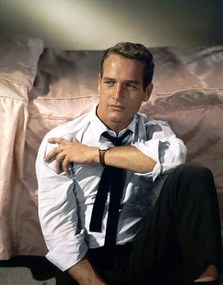 Kunstfotografie American Actor Paul Newman C. 1958, (30 x 40 cm)