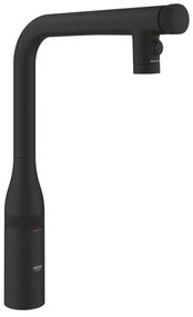 Grohe Essence smartcontrol keukenmengkraan L-uitloop phantom black 31892KF0