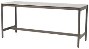 Taste by 4 Seasons Cannes high dining set met Soho bartafel 220 cm Tuinstoel   bruin weerbestendig