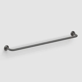 Clou Kaldur handdoekhouder 65cm gunmetal geborsteld