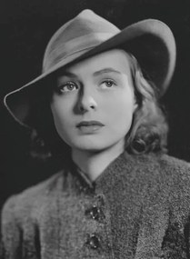 Kunstfotografie Ingrid Bergman, (30 x 40 cm)