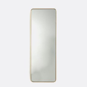 Rechthoekige metalen spiegel, breedte 42 x hoogte 120 cm, IODUS