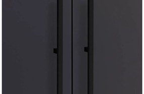 Goossens Kledingkast Easy Storage Ddk, Kledingkast 304 cm breed, 220 cm hoog, 2x draaideur en 4x spiegel draaideur midden
