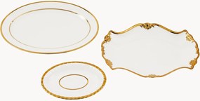 Porseleinen serveerset Golden, 3-delig