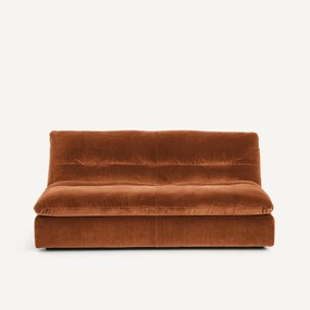 3-zits modulaire zetel in fluweel, GIULIANO