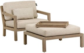 Goossens Loungeset Olive bruin, buitenstof,
