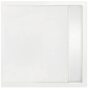 Xenz Easy Tray douchevloer - 80x80x5cm - acryl - zonder gootcover - wit 6952-01
