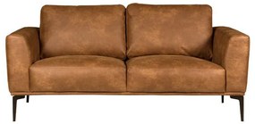 2 zitsbank - Tulp - leer Colorado cognac 03