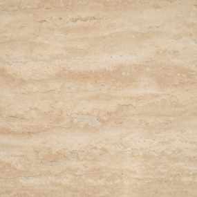 Ovale Bijzettafel Travertin - 60 X 38cm.