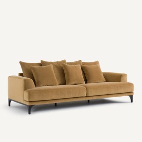 Bank van fluweel linnen, Armento