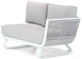 Santika Furniture Santika Corniche Open Bank Links - Quick Dry Foam Aluminium Wit
