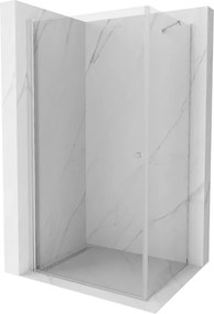 Mexen Pretoria draaideur douchecabine 75 x 90 cm, transparant, chroom - 852-075-090-01-00