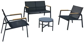 Moreno Garden Point tuinset zwart