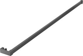 Mexen handdoekrail voor douchewand, geborsteld gun gray - 800-06-66