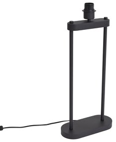 Moderne tafellamp zwart - Thijmen