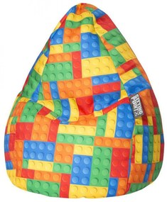 BeanBag Kinder Zitzak Bricks L