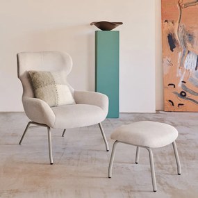 Kave Home Belina Moderne Hocker Beige