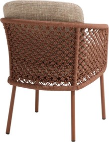 4 Seasons Outdoor Vista tuinstoel Spicy Tuinstoel   beige weerbestendig