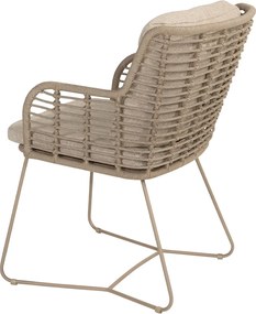 4 Seasons Fabrice tuinset 7-delig - Prado tuintafel 240x105 cm - ceramic sabbia latte