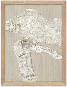 Handbeschilderde ingelijste canvasdoek Shape 1
