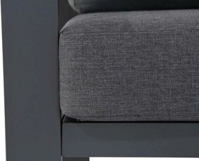 Stoel en Bank Loungeset 5 personen Aluminium/polywood Grijs  Domani Furniture Roseto