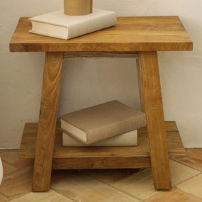 Kave Home Safara Teakhouten Krukje