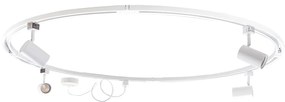 Modern railsysteem met 4 spots wit 1-fase rond - Iconic Jeana