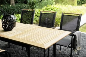 Lesli Living  Tuinstoel Stapelbaar - Monza - Teak - Lesli Living