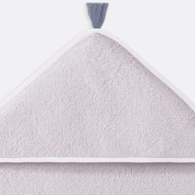 Badcape in bio badstof 400g/m2, Azuris