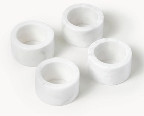 Marmeren servetringen Agata, 4 stuks