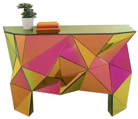 Kare Design Prisma Colore Design Sidetable Gekleurd Glas - 127 X 38.5cm.