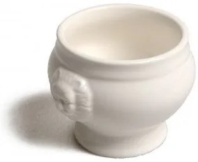 Kom leeuwenkop, porselein,Ø 8,5 cm