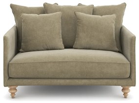 2-zits stonewashed fluwelen bank, Lazare