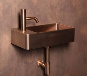 Qisani Vanity fontein 22x40x10cm copper