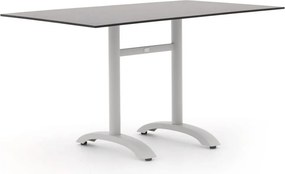 Tuin eettafel Bellagio | Rechthoekig | Tuintafel Kunststof | 140x80cm | 4 personen | Kees Smit Tuinmeubelen