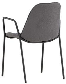 Jörn Eetkamerstoel - Robert  - Donkergrijs - Bouclé - Jörn