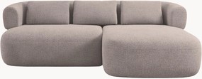 Bouclé hoekbank Jenny (2-zits)