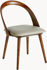 Kunstleren eetkamerstoelen Lorene, 2-delig