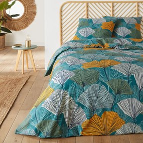 Bedset in katoen, vierkant kussensloop, Alix