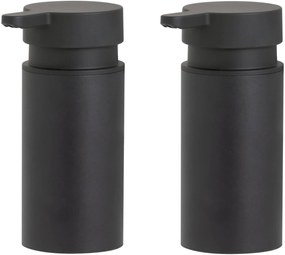 Tiger Noon zeepdispenser 5,5x8x13cm zwart set van 2 stuks