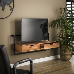 Tv-meubel Air Solid  120 cm - Acaciahout/Metaal - Giga Meubel - Industrieel & robuust