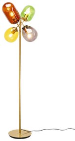 Design Vloerlampen Gekleurd Glas