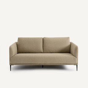 Compacte zitbank in gerecycled chenille, OSCAR, ontwerp door Emmanuel Gallina