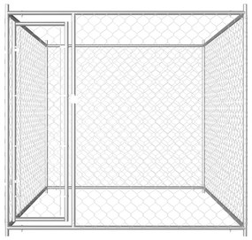 vidaXL Hondenkennel voor buiten 193x193x185 cm