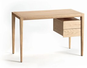 Bureau in fineer eik, Nizou design E. Gallina