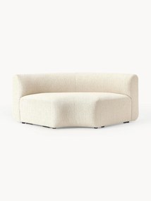 Ronde bouclé hoekmodule Sofia